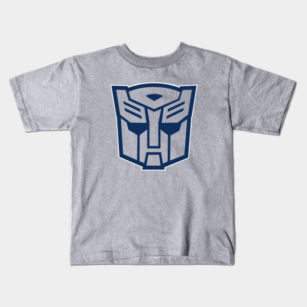 AUTOBOT - Gen 1 groovy tie dye Kids T-Shirt by ROBZILLA